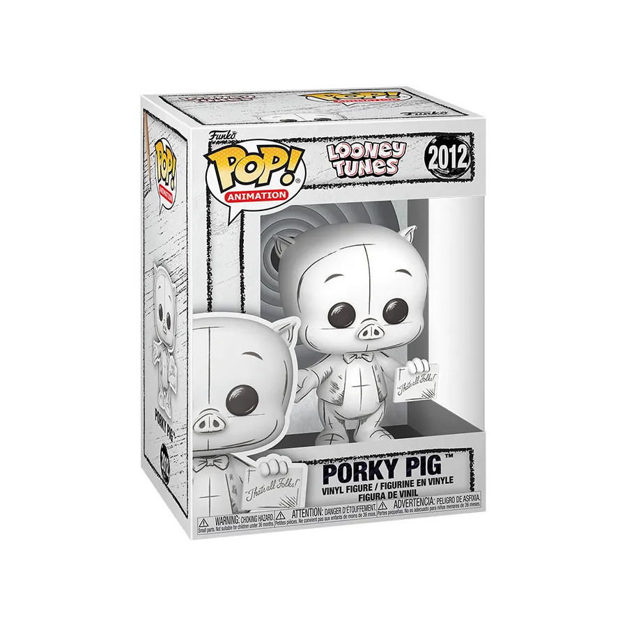 Looney Tunes Pop S6 Sketch Porky Pig