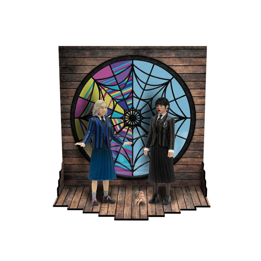 Wednesday 2-Pack Wednesday & Enid 5 Points Figure 9,5cm
