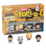 Demon Slayer: Kimetsu no Yaiba pack 4 figurines Bitty POP! Vinyl Inosuke 2,5 cm