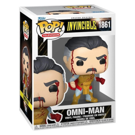 Invincible 2 POP! TV Vinyl figurine Omni-Man (Armor) (Bloody) 9 cm