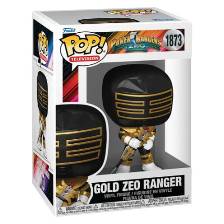 Power Rangers Zeo POP! Movies Vinyl figurines Zeo Ranger Gold 9 cm