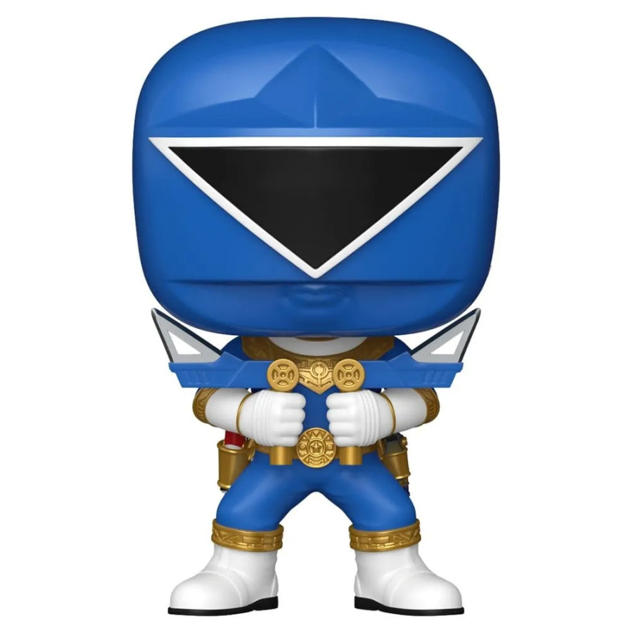 Power Rangers Zeo POP! Movies Vinyl figurines Zeo Ranger Blue 9 cm