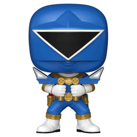 Power Rangers Zeo POP! Movies Vinyl figurines Zeo Ranger Blue 9 cm