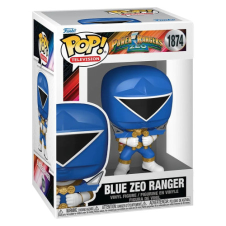 Power Rangers Zeo POP! Movies Vinyl figurines Zeo Ranger Blue 9 cm