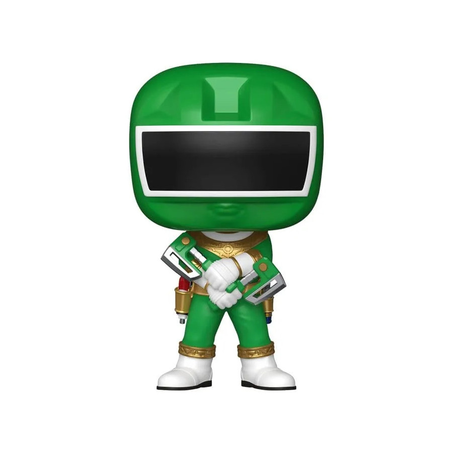 Power Rangers Zeo POP! Movies Vinyl figurines Zeo Ranger Green 9 cm