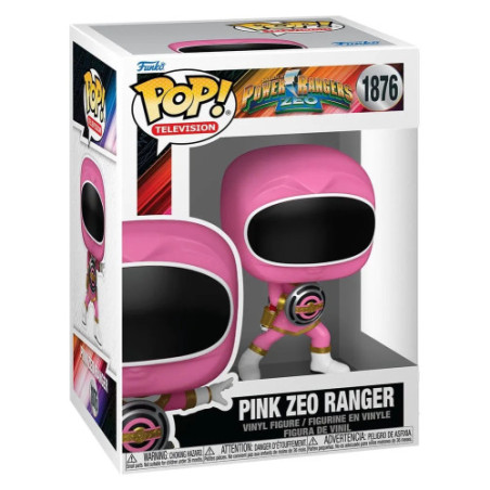 Power Rangers Zeo POP! Movies Vinyl figurines Zeo Ranger Pink 9 cm