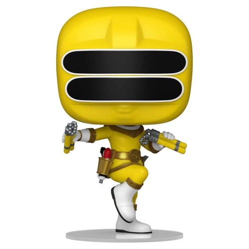 Power Rangers Zeo POP! Movies Vinyl figurines Zeo Ranger Yellow 9 cm