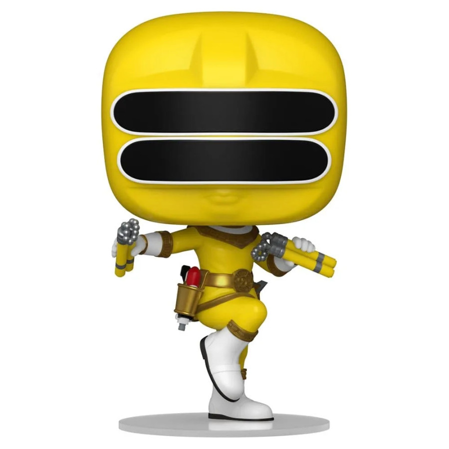 Power Rangers Zeo POP! Movies Vinyl figurines Zeo Ranger Yellow 9 cm