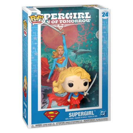 DC Comics POP! Comic Cover Vinyl Figurine Supergirl 9 cm