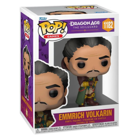Dragon Age: The Veilguard POP! Games Vinyl Figurine Emmrich Volkarin 9 cm