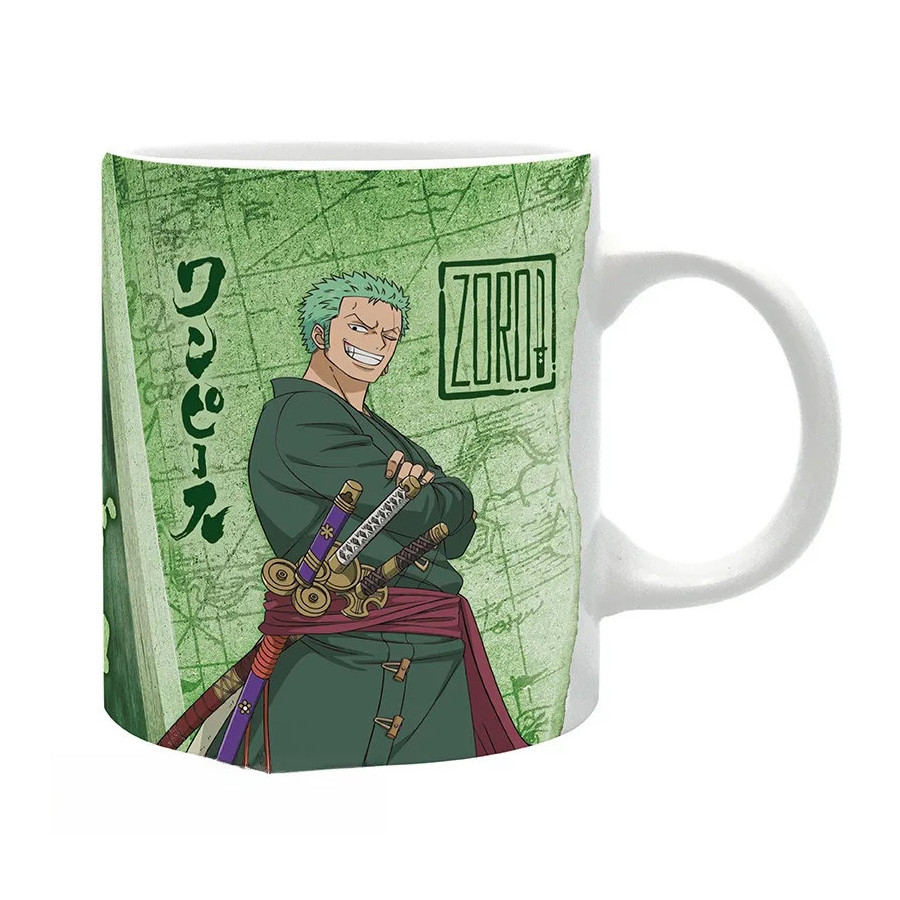 ONE PIECE - Mug - 320 ml - Zoro - subli - boîte