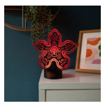 Stranger Things Laser Etched lampe Demogorgan
