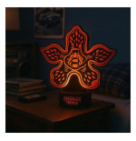 Stranger Things Laser Etched lampe Demogorgan