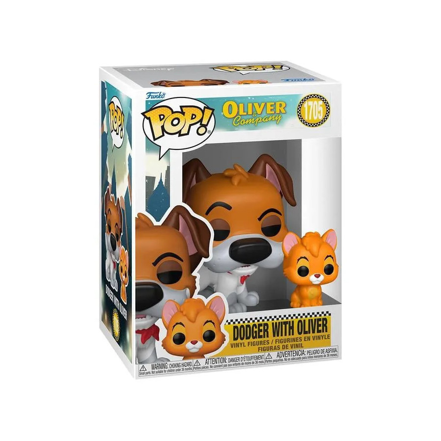 Disney Pop Oliver Et Compagnie Dodger Roublard Et Oliver