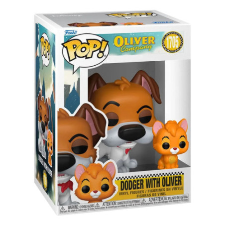 Disney Pop Oliver Et Compagnie Dodger Roublard Et Oliver