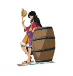 ONE PIECE - Acryl XXL - Luffy