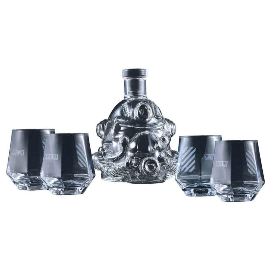 Fallout carafe avec 4 verres T-51