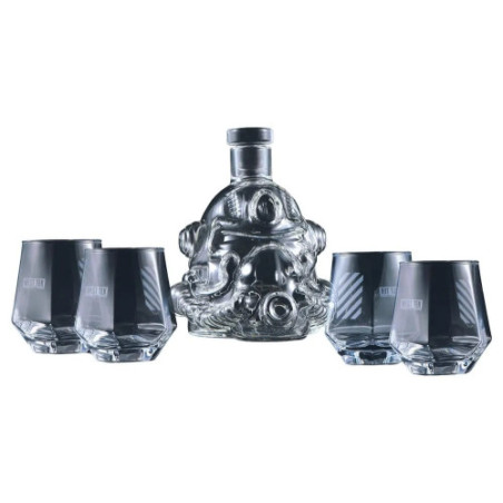 Fallout carafe avec 4 verres T-51