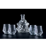 Fallout carafe avec 4 verres T-51
