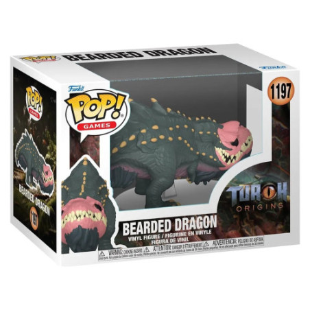 Turok POP! Games Vinyl figurine Bearded Dragon 9 cm