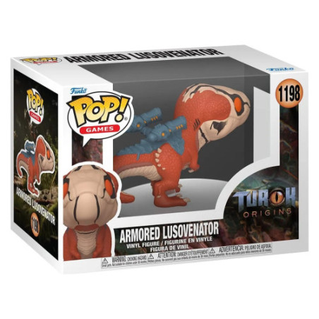 Turok POP! Games Vinyl figurine Armored Lusovenator 9 cm