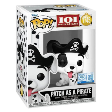 Les 101 Dalmatiens POP! Disney Vinyl figurine Patch (Pirate Costume) 9 cm