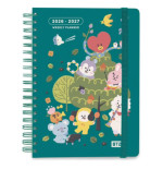 BT21 agenda scolaire hebdomadaire 2026/2027 A5
