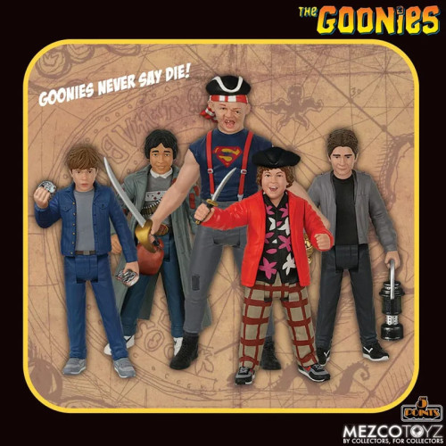 The Goonies 5 Points Pack 5 Fig 9,5cm