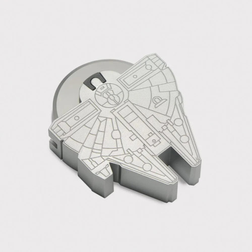 Star Wars couteau à pizza Faucon Millenium