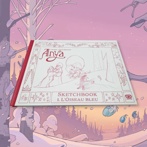 BD Sketchbook Anya - Didier Crisse