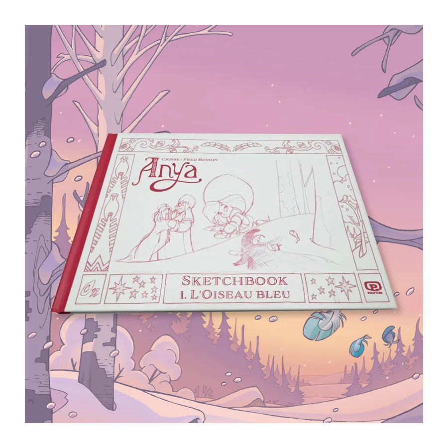 BD Sketchbook Anya - Didier Crisse