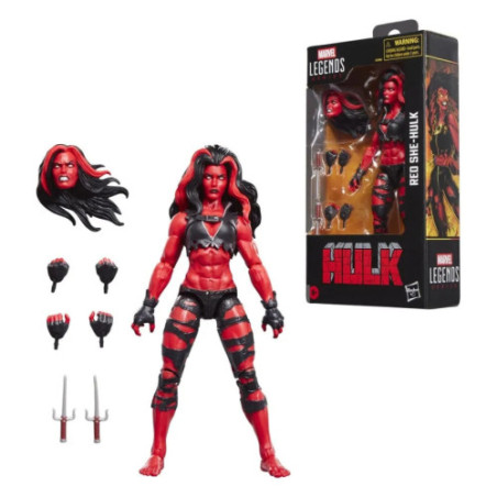 Hulk Marvel Legends figurine Red She-Hulk 15 cm