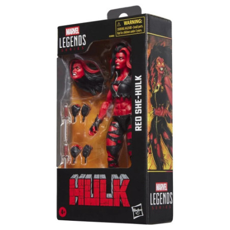 Hulk Marvel Legends figurine Red She-Hulk 15 cm