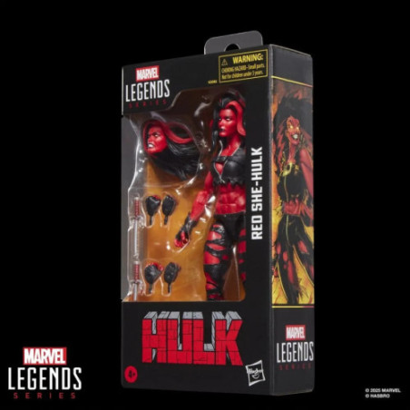 Hulk Marvel Legends figurine Red She-Hulk 15 cm