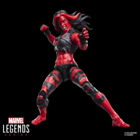 Hulk Marvel Legends figurine Red She-Hulk 15 cm