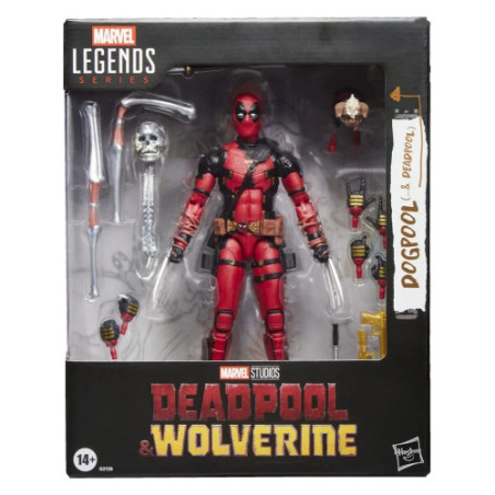 Deadpool & Wolverine Marvel Legends figurine Dogpool & Deadpool 15 cm