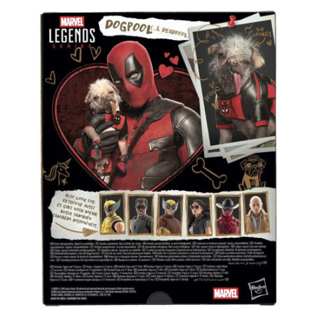 Deadpool & Wolverine Marvel Legends figurine Dogpool & Deadpool 15 cm