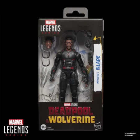Deadpool & Wolverine Marvel Legends figurine Marvel's Blade 15 cm