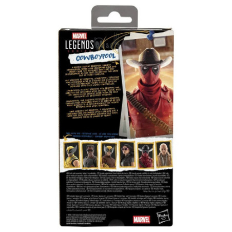 Deadpool & Wolverine Marvel Legends figurine Cowboypool 15 cm