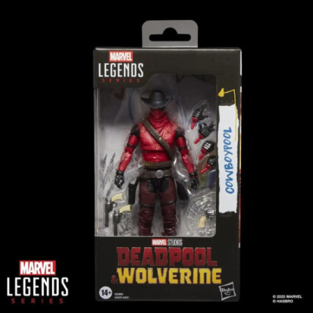 Deadpool & Wolverine Marvel Legends figurine Cowboypool 15 cm