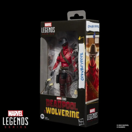 Deadpool & Wolverine Marvel Legends figurine Cowboypool 15 cm