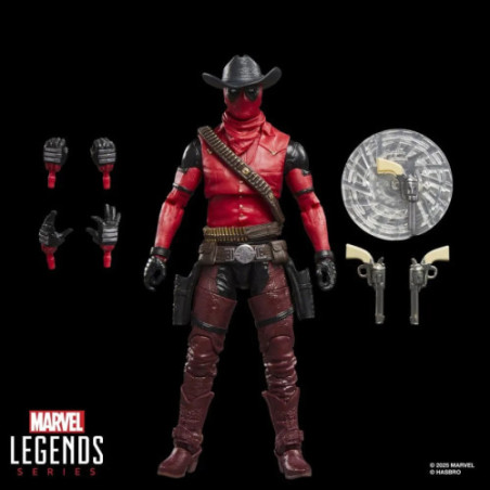 Deadpool & Wolverine Marvel Legends figurine Cowboypool 15 cm