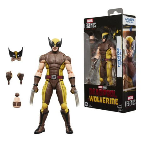 Deadpool & Wolverine Marvel Legends figurine Wolverine (Brown Suit) 15 cm