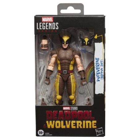 Deadpool & Wolverine Marvel Legends figurine Wolverine (Brown Suit) 15 cm