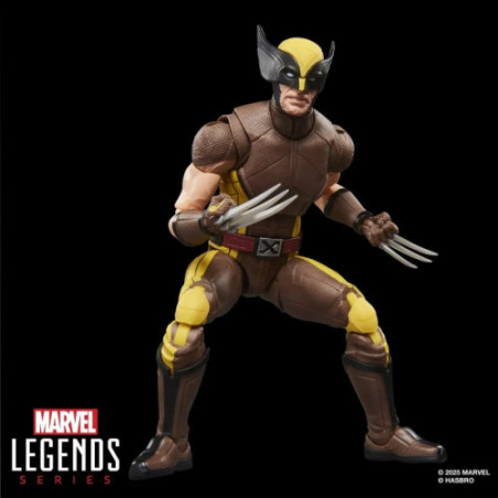 Deadpool & Wolverine Marvel Legends figurine Wolverine (Brown Suit) 15 cm