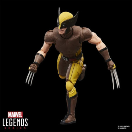 Deadpool & Wolverine Marvel Legends figurine Wolverine (Brown Suit) 15 cm