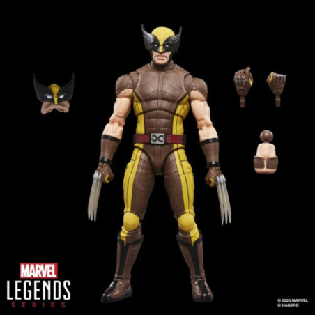 Deadpool & Wolverine Marvel Legends figurine Wolverine (Brown Suit) 15 cm