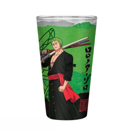 ONE PIECE - Verre XXL - 400 ml - Zoro - boîte