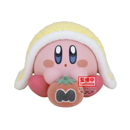 Kirby Fluffy Puffy Mine Break Time Kirby Peach 4cm W123