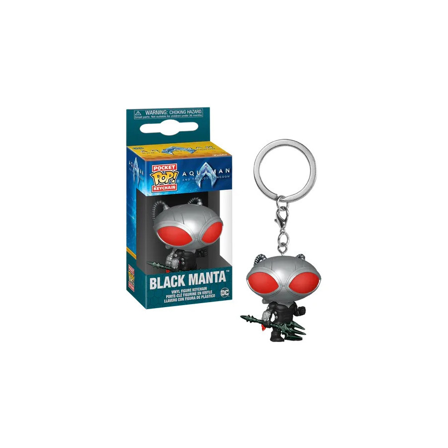 AQUAMAN 2 - Pocket Pop Keychains - Black Manta